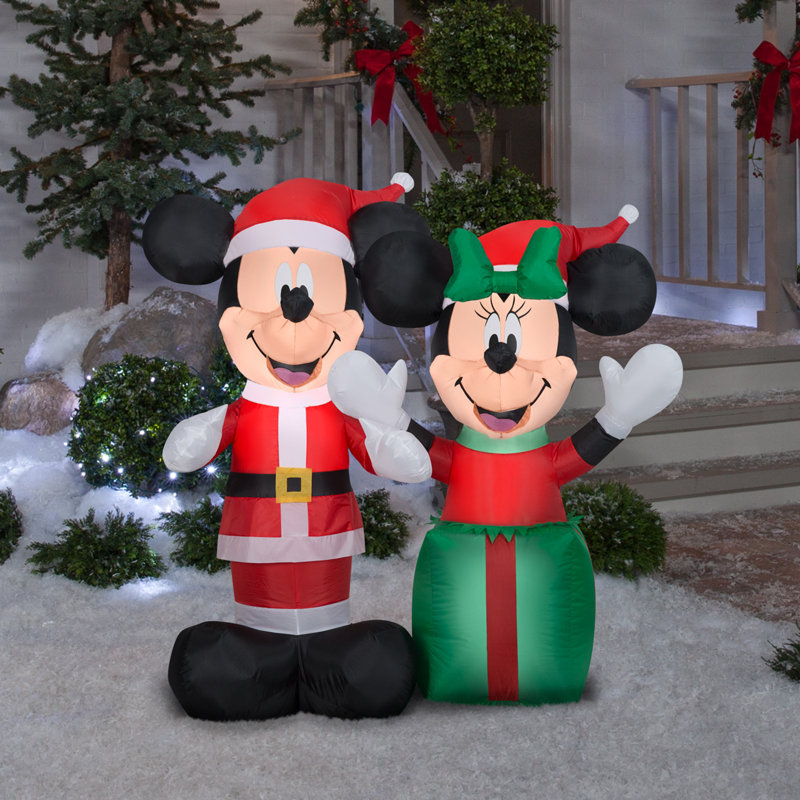 Set of 2 Mickey Minnie top Holiday 13